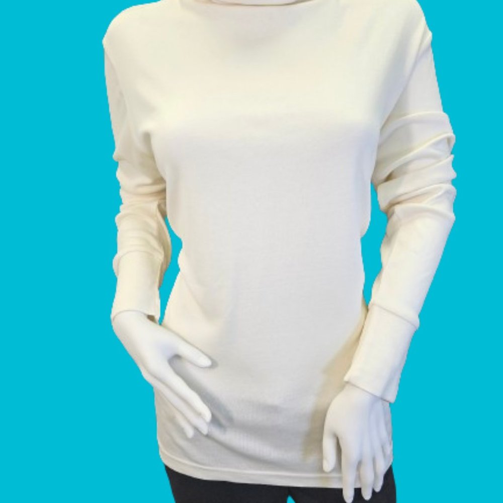 Silk Turtleneck Sweater